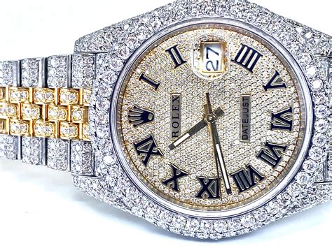 iced out diamond watches price